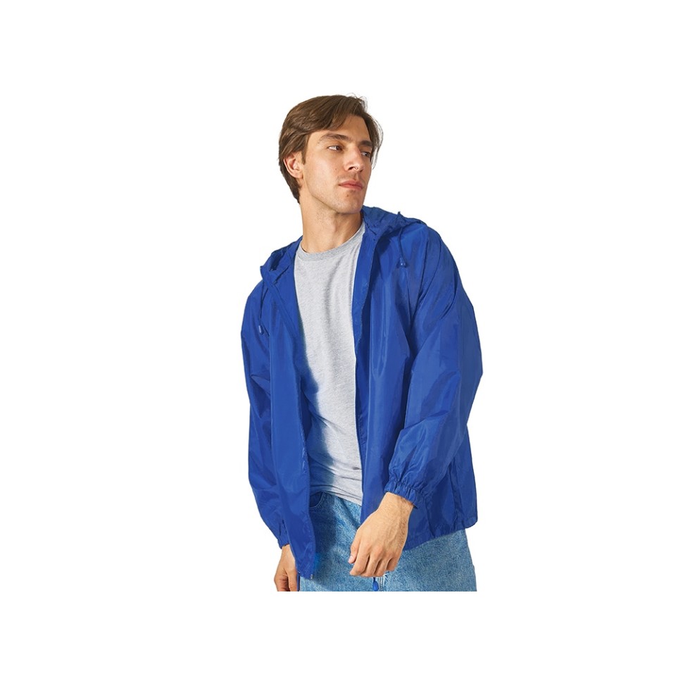 Ветровка "Promo" мужская с чехлом, кл.синий