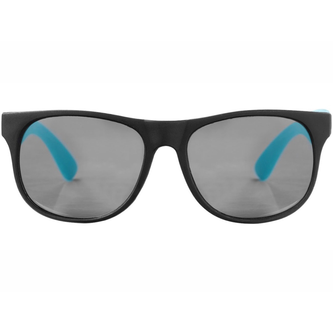 Очки солнцезащитные "Retro", черный/морская волна