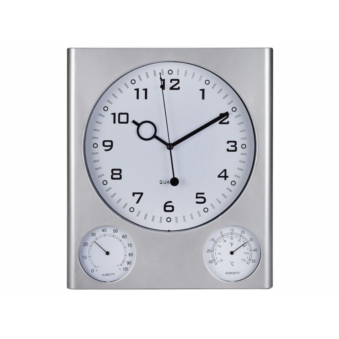 Погодная станция настенная "Патерна", серебристый (Р)