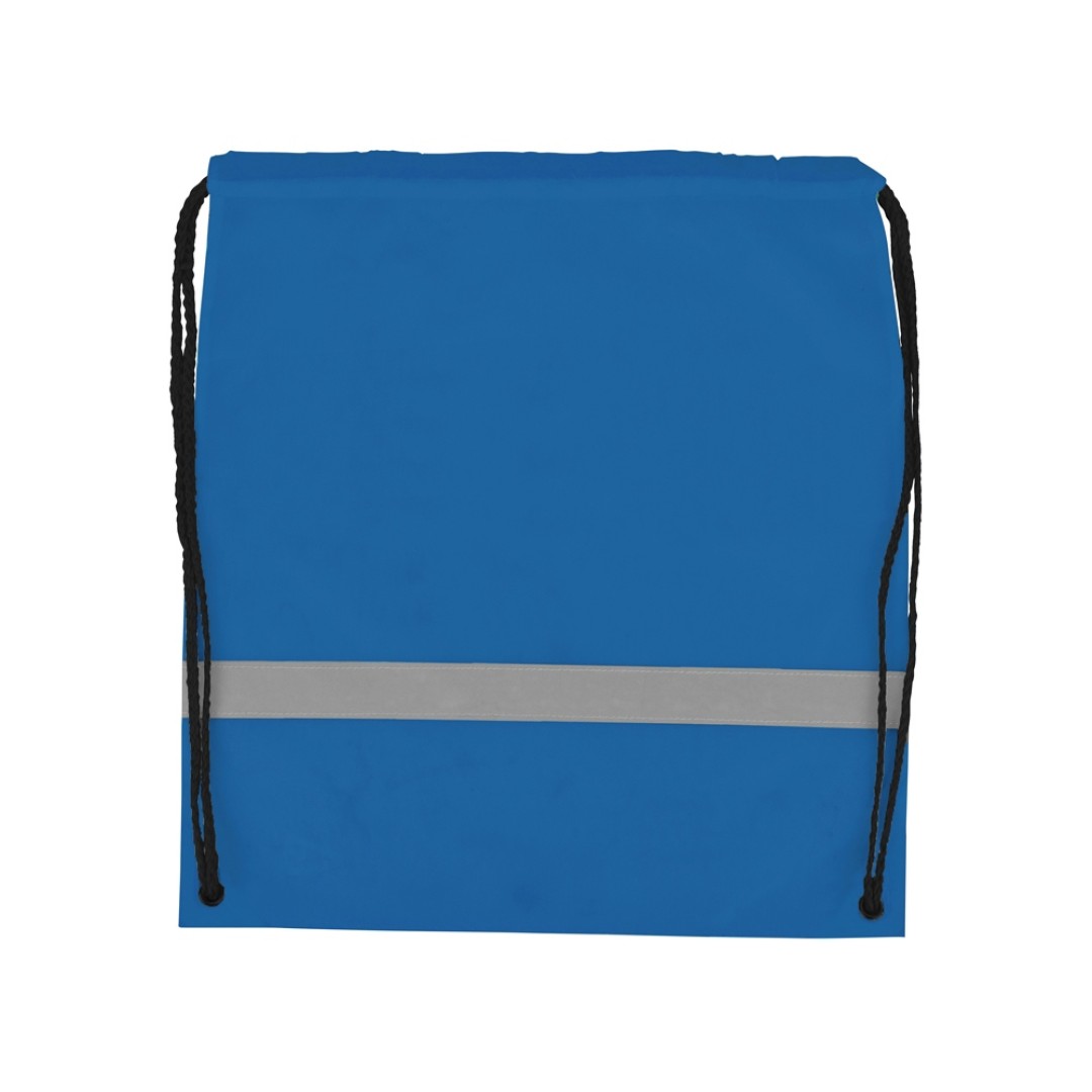 Рюкзак "Россел", синий с черными шнурками