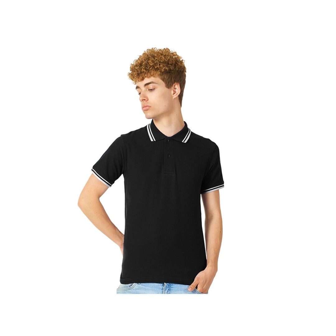 Рубашка поло "Erie" мужская, черный