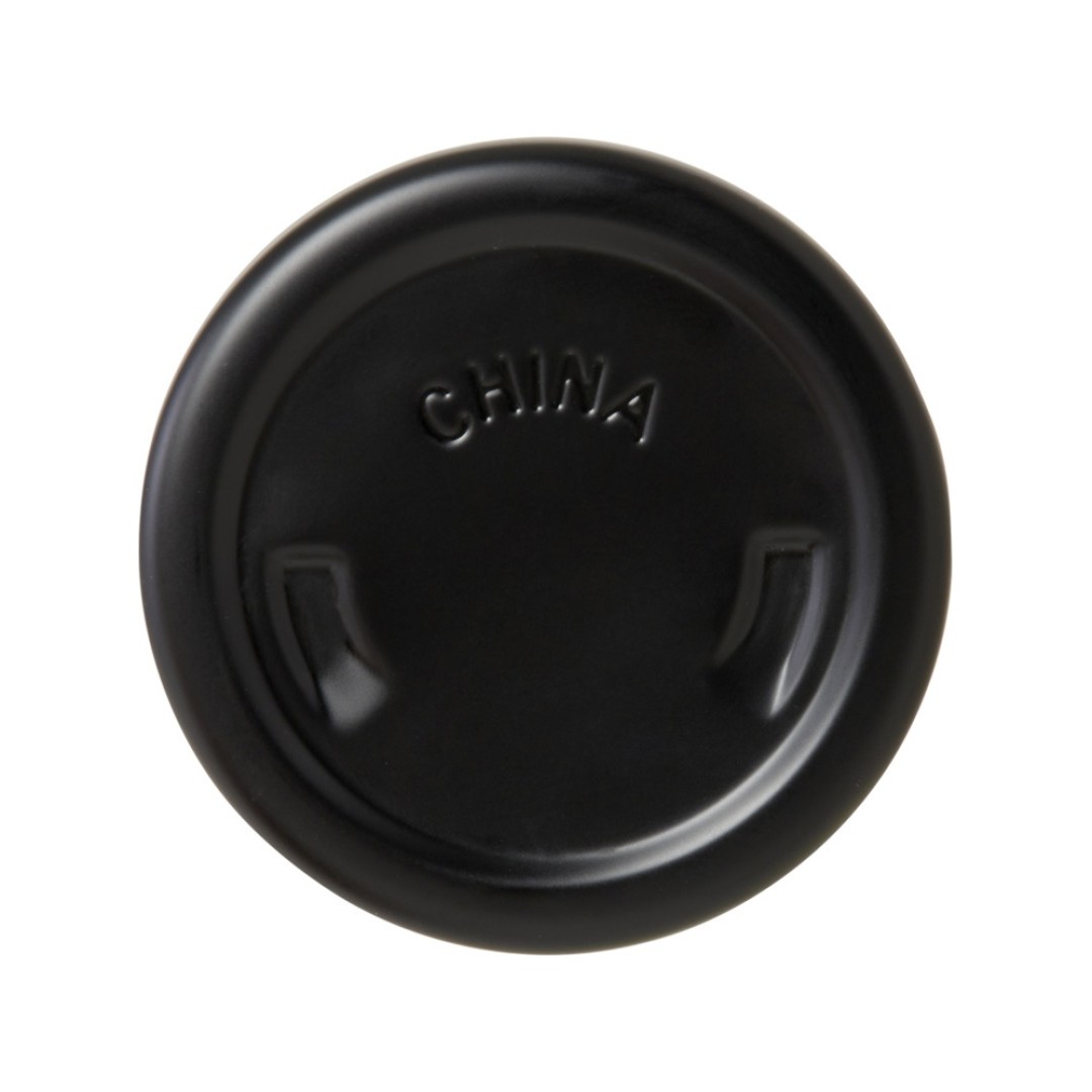 Бутылка для воды Guzzle из нержавеющей стали, сертифицированной по стандарту RCS, 820 мл - Черный