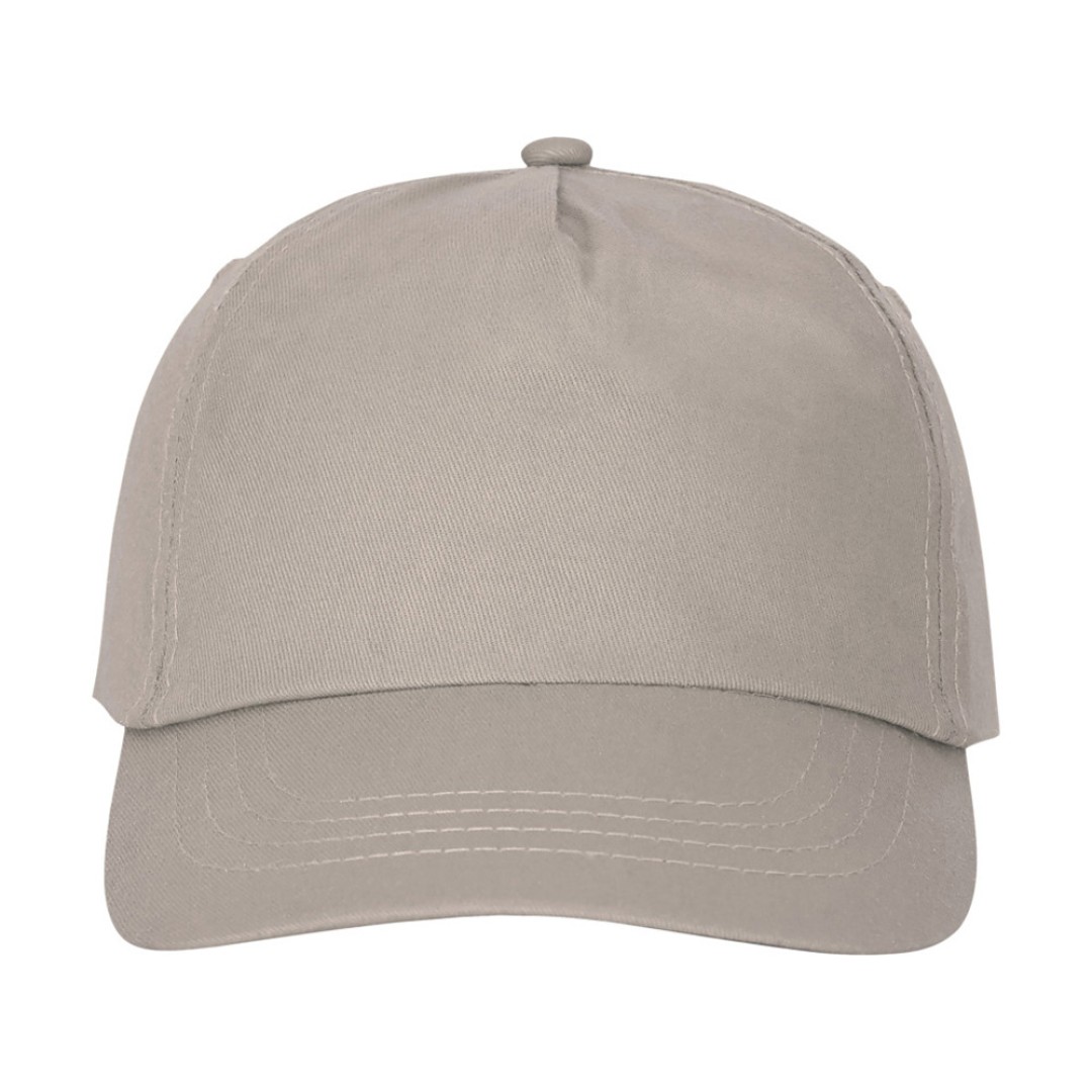 Кепка из 5 панелей Feniks, бежевый овсяный