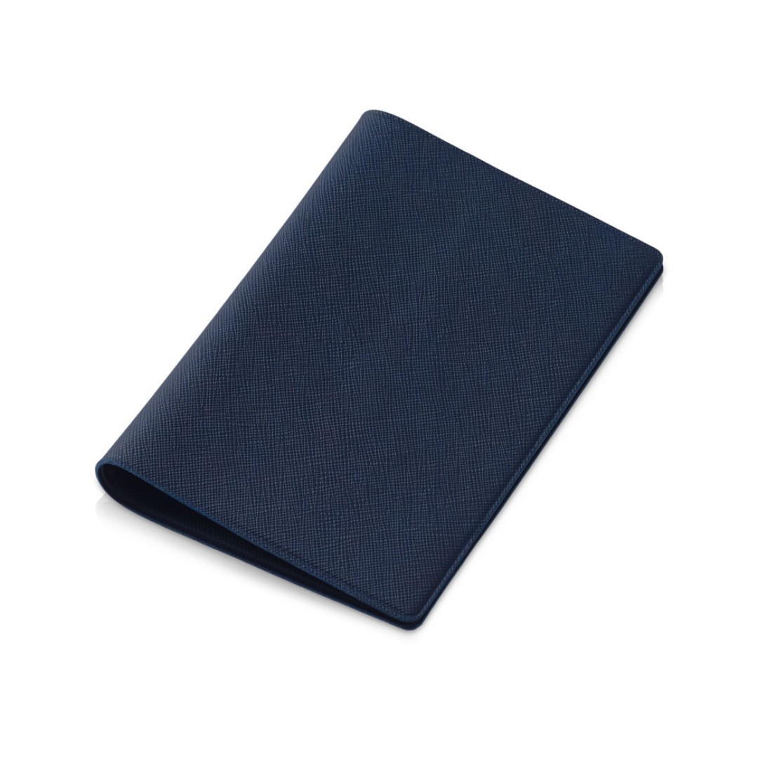 Обложка для паспорта "Favor", темно-синяя