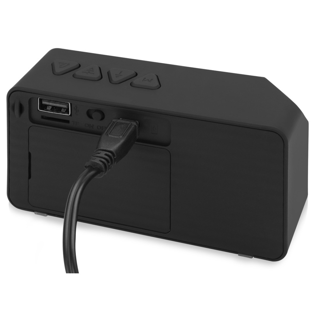 Портативная колонка "Bermuda" с функцией Bluetooth, черный