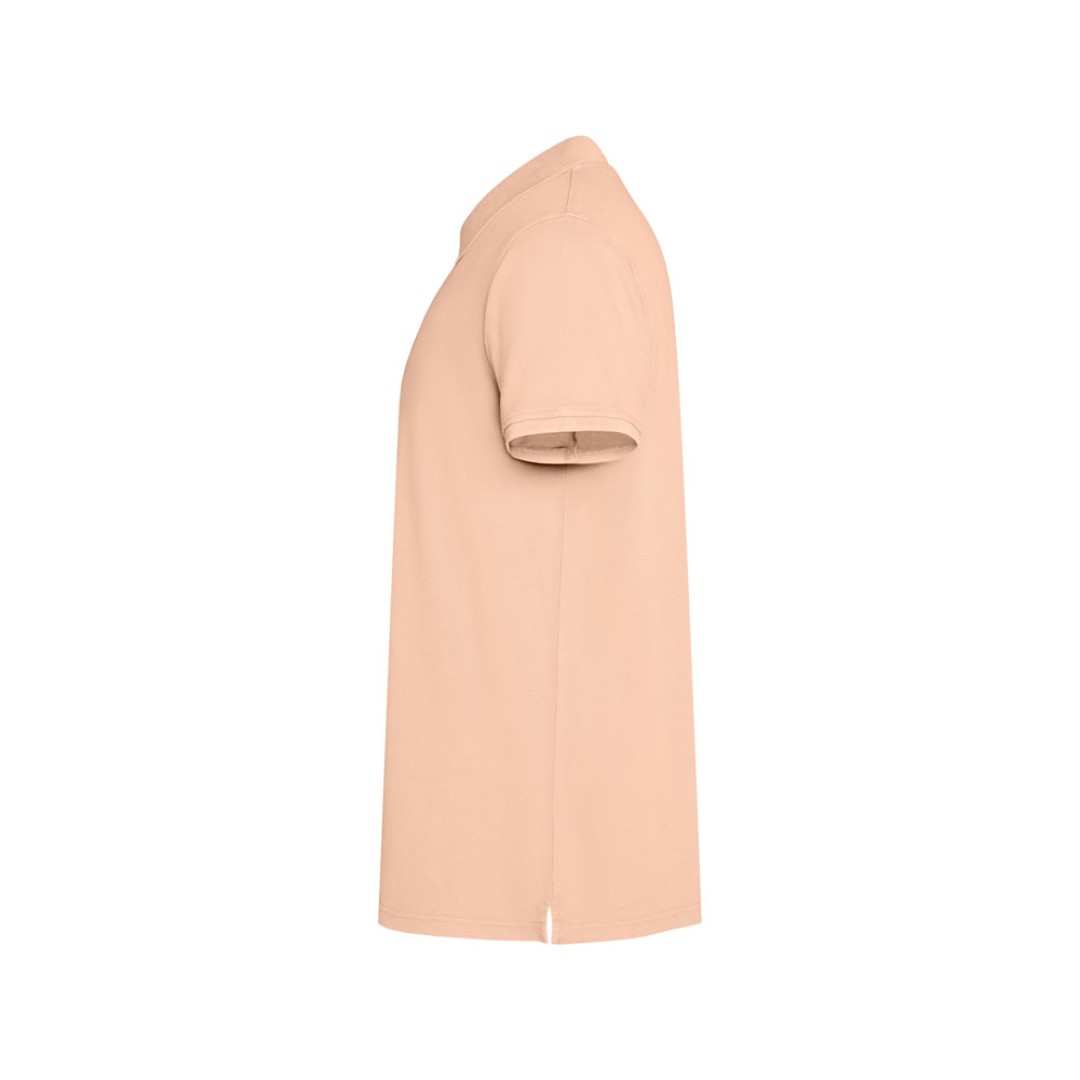 Рубашка поло «Cobain» унисекс, светло-абрикосовый выстиранный