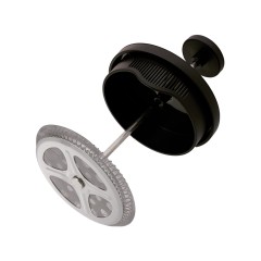 Пластиковый френч-пресс "Intense", 600мл, черный