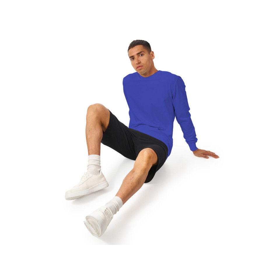 Свитшот «Warsaw» 220гр, унисекс, кл. синий