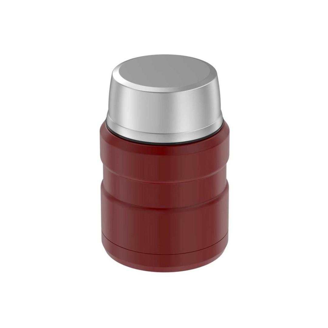 Термос из нерж. стали с ложкой тм THERMOS SK3000 MRR 0,47L