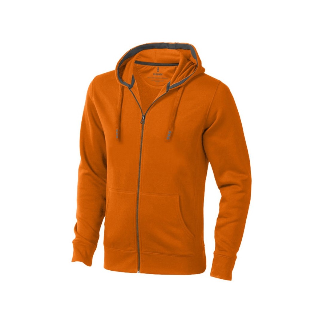 Толстовка «Arora» мужская с капюшоном, оранжевый
