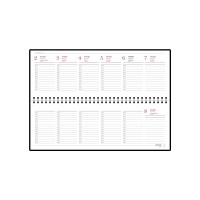 Планинг датированный «Бумвинил» 2025, зеленый