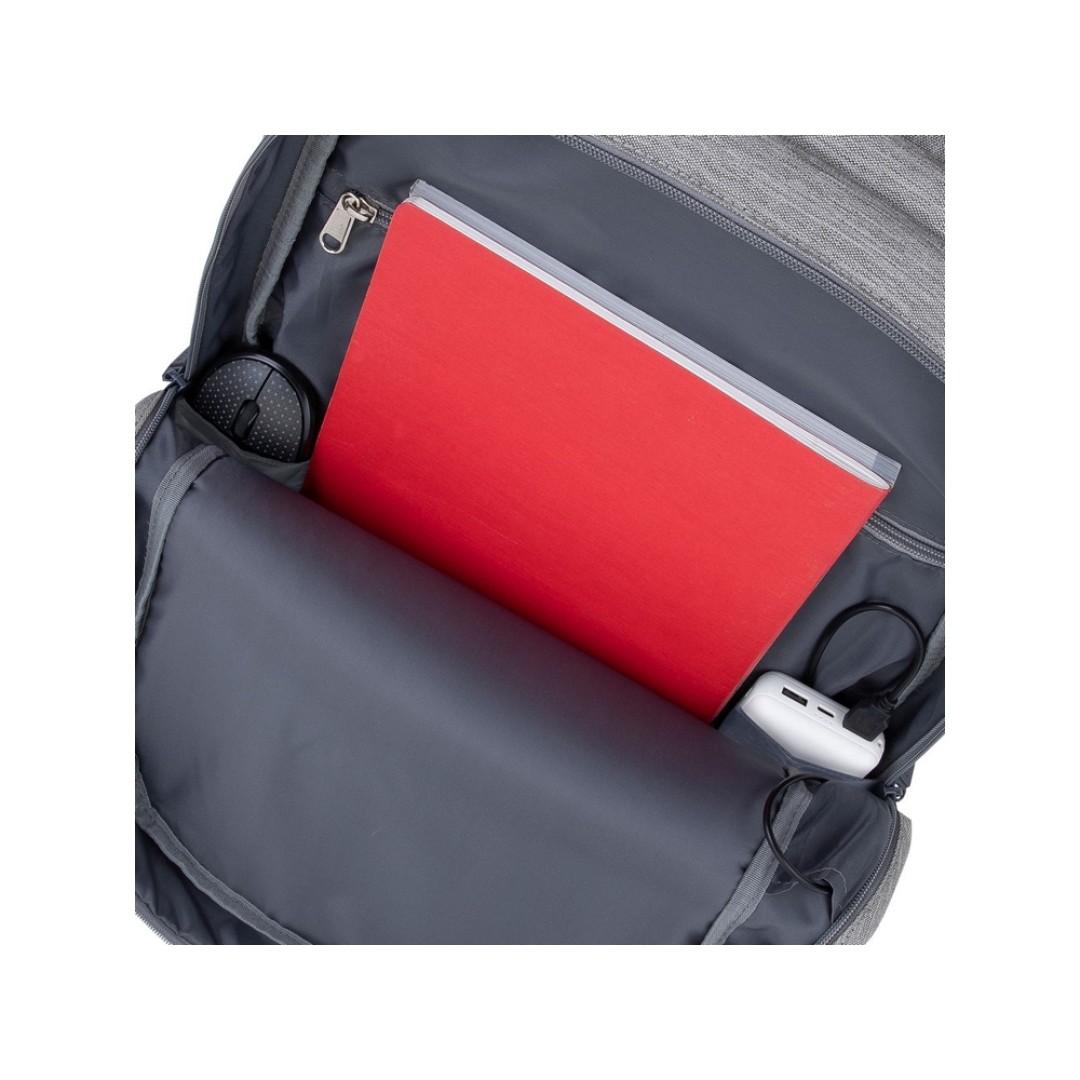 RIVACASE 7567 grey/dark blue рюкзак для ноутбука 17.3" / 6