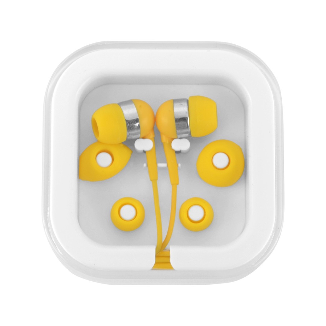 Наушники суперлегкие "Sargas", желтый