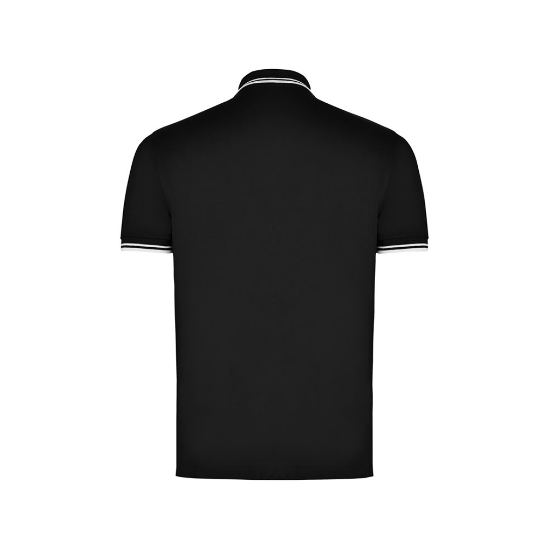 Рубашка поло "Montreal" мужская, черный/белый