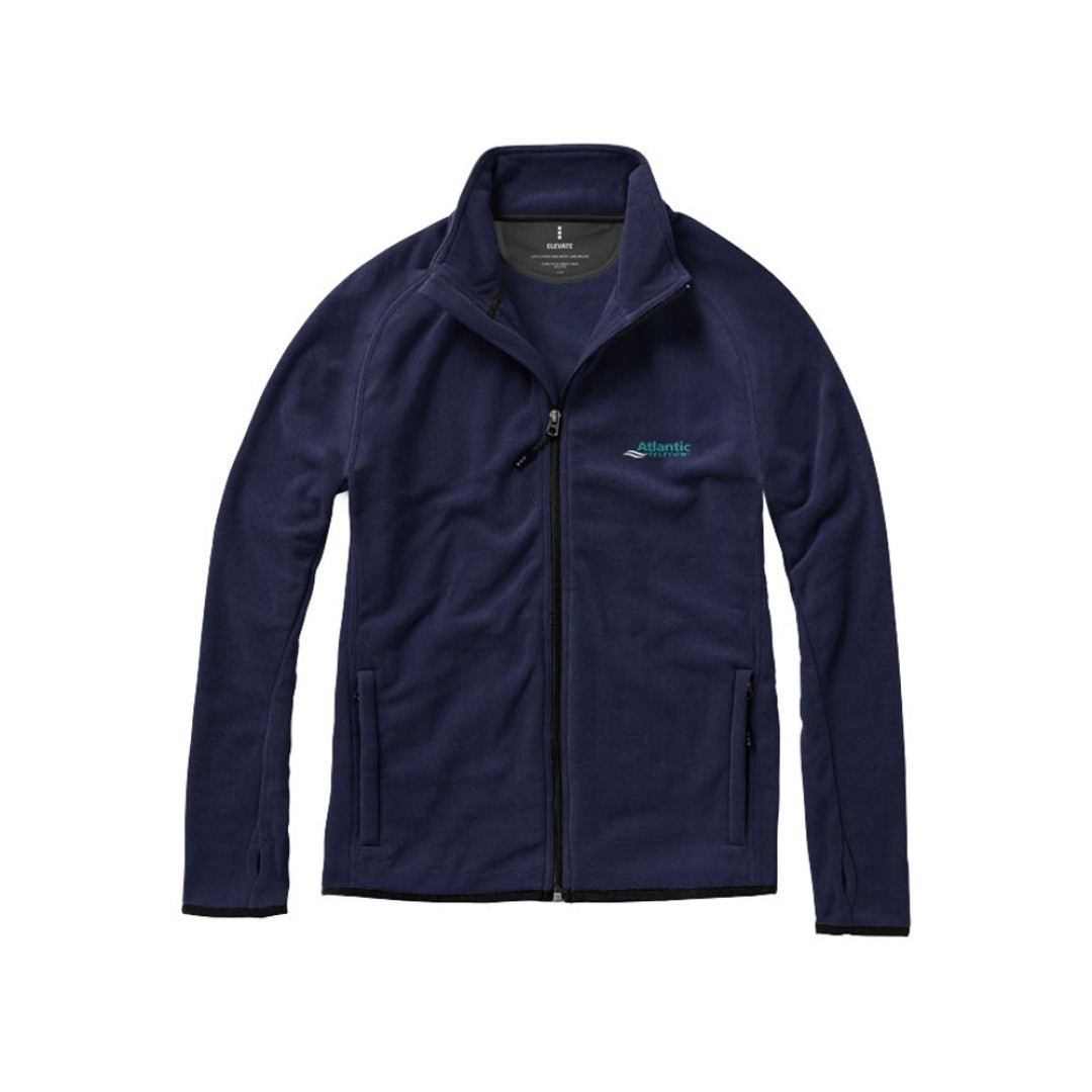 Куртка флисовая "Brossard" мужская, темно-синий