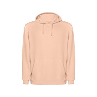 Толстовка с капюшоном «KENIA» унисекс, светло-абрикосовый выстиранный