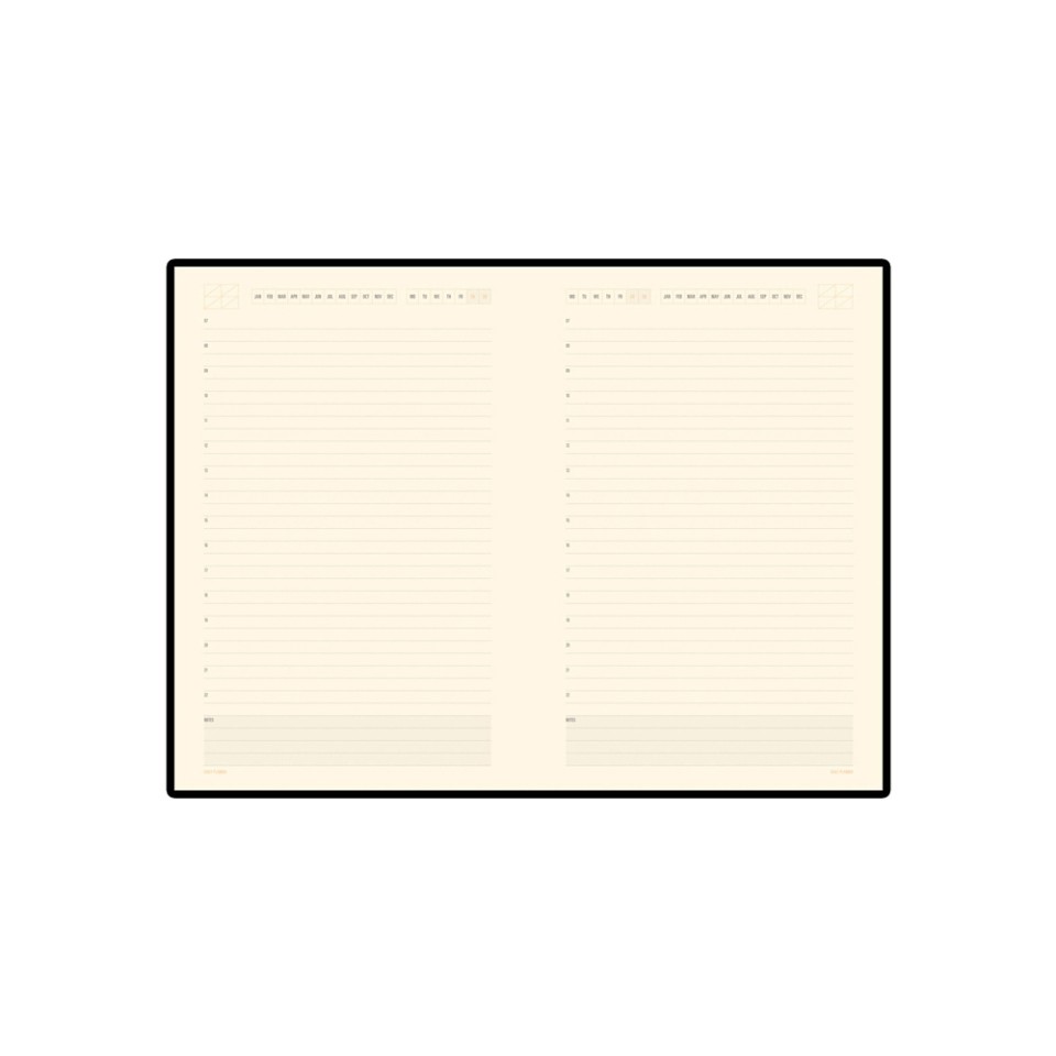 Ежедневник А5 недатированный «Monaco», оранжевый