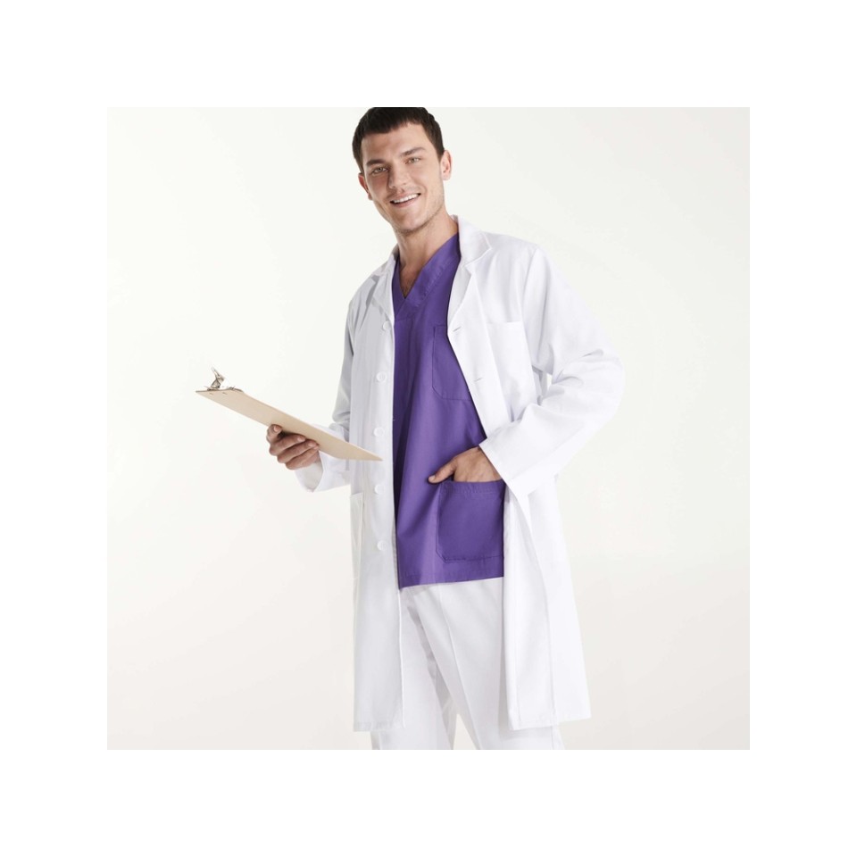 Халат унисекс "Vaccine", белый