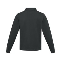 Clyde толстовка-поло унисекс для регби - сплошной черный