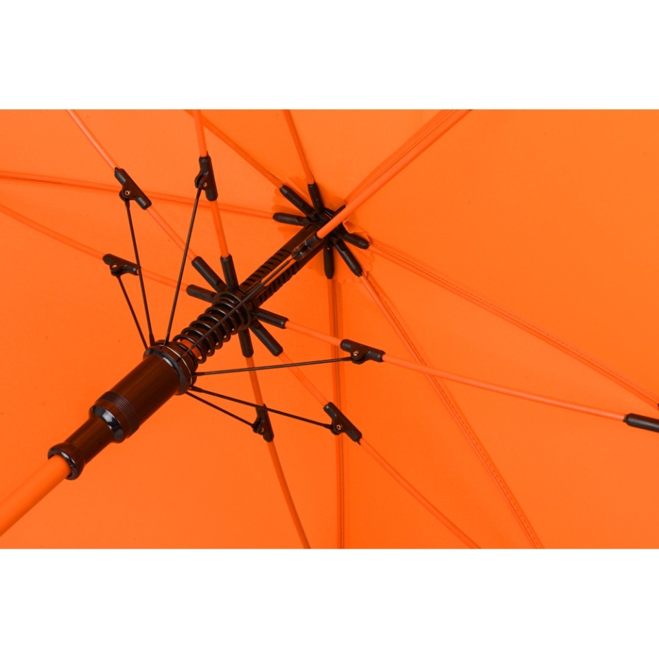 Зонт-трость "Color" полуавтомат, оранжевый