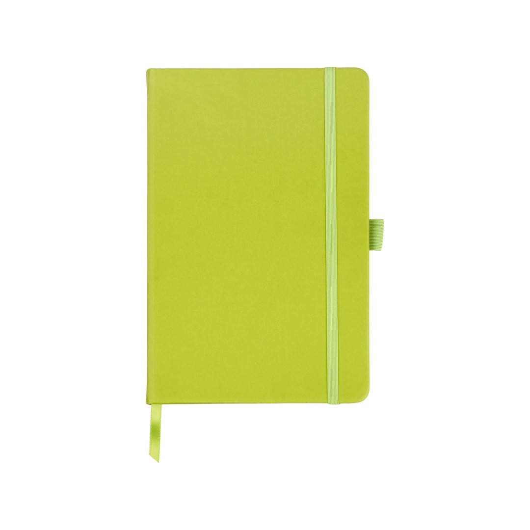 Блокнот "Softy 2.0", твердая обложка A5, 80 листов, зеленое яблоко