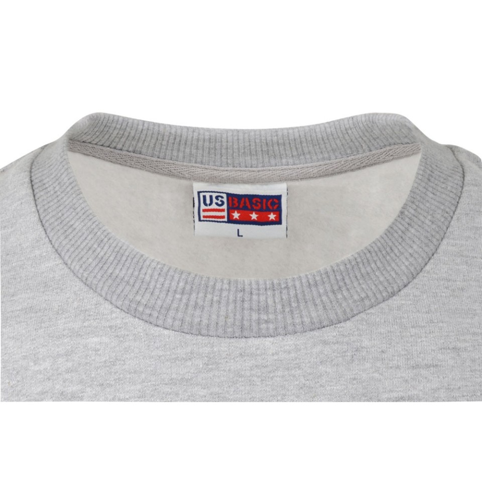 Свитшот "Motion" унисекс с начесом, серый меланж