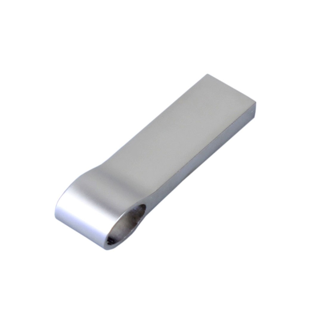 USB 2.0-флешка на 512 Мбайт с мини чипом, компактный дизайн, боковое отверстие для цепочки