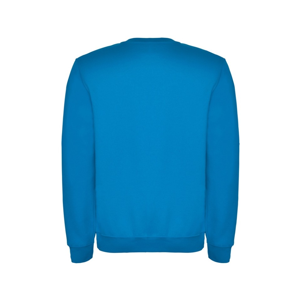 Свитшот с начесом "Clasica" унисекс, морская волна