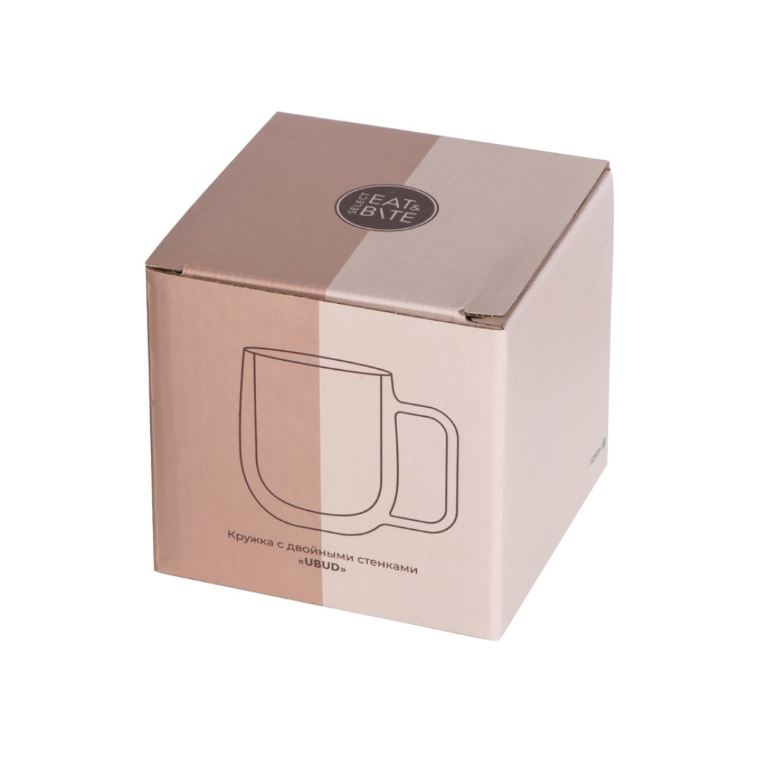 Набор "Bergamot": кружка и ситечко для чая, черный