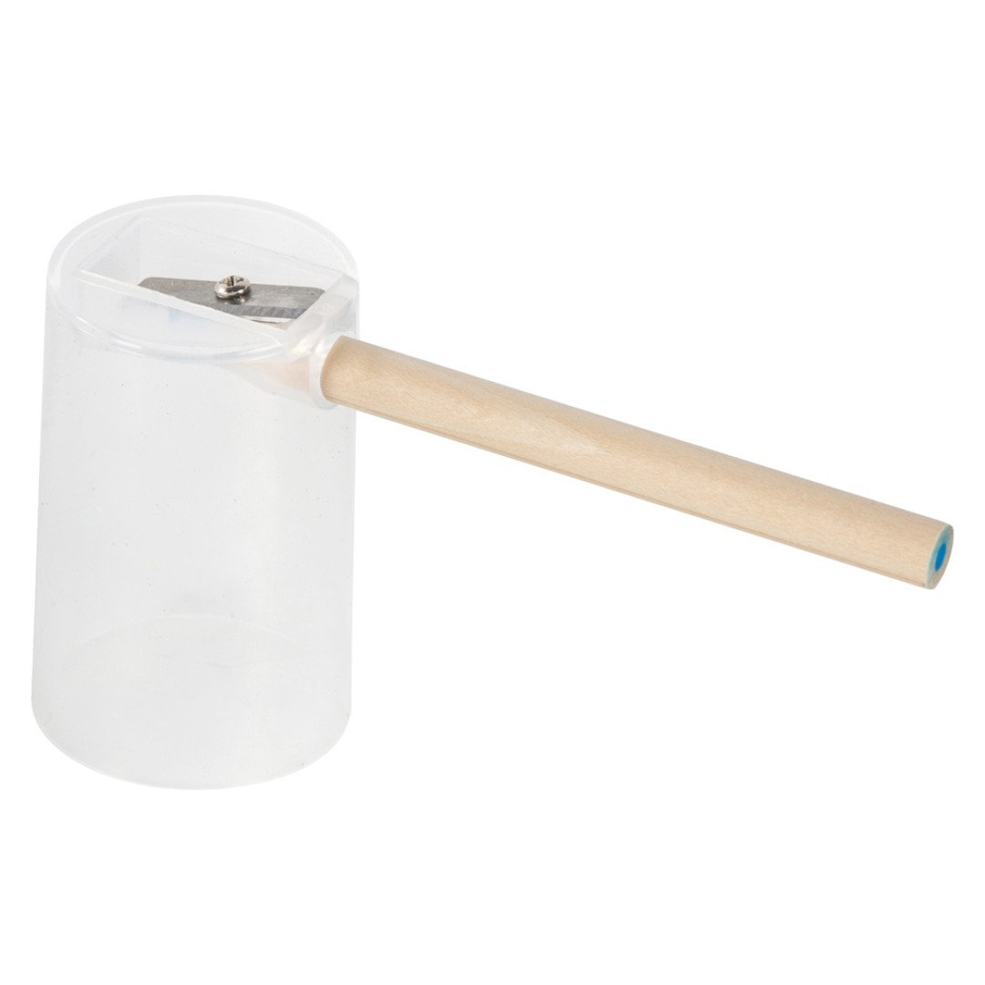 Набор карандашей "Cartoon" 12 единиц, натуральный/прозрачный