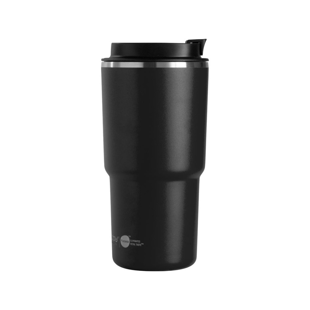 Вакуумная термокружка с  керамическим покрытием «Pick-Up», 650 мл, черный