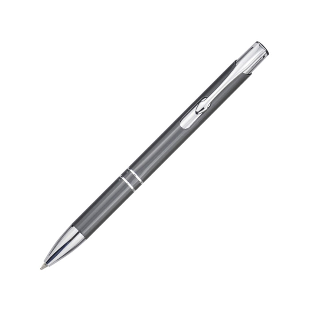 Шариковая ручка Moneta из переработанного алюминия - Серый