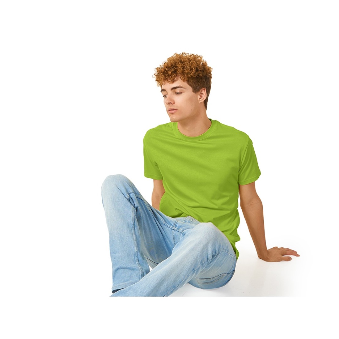 Футболка "Heavy Super Club" с боковыми швами, мужская, зеленое яблоко