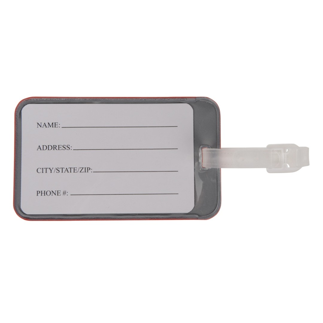 Бирка для багажа "Voyage" 2.0, красный