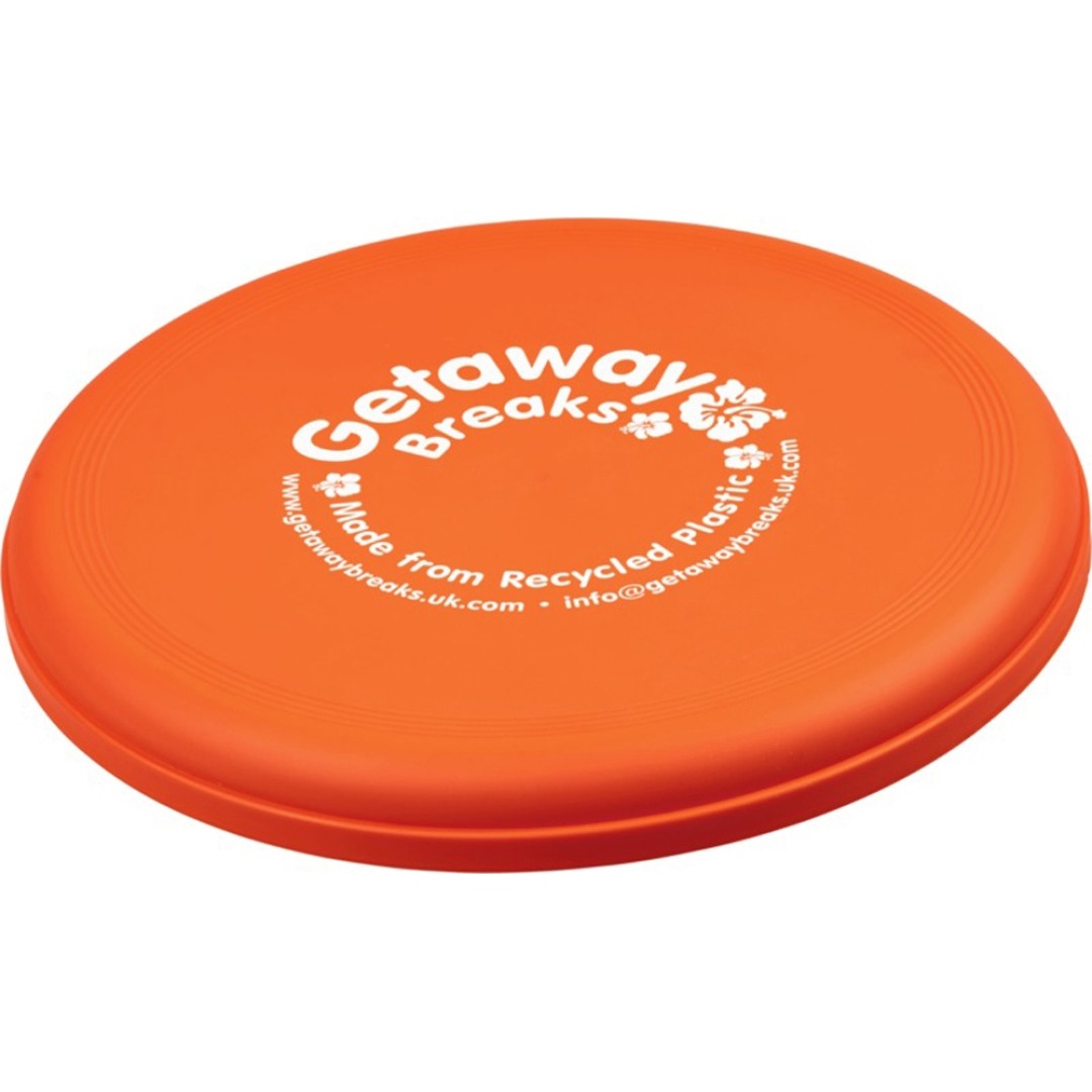 Фрисби Orbit из переработанной плстмассы, оранжевый