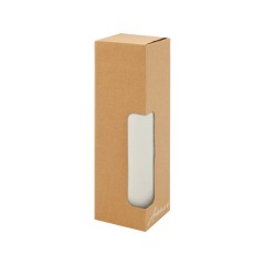 Lumi керамическая кружка объемом 300 мл с бамбуковой крышкой, белый