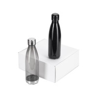 Подарочный набор с термосом и бутылкой «Bottle set», черный