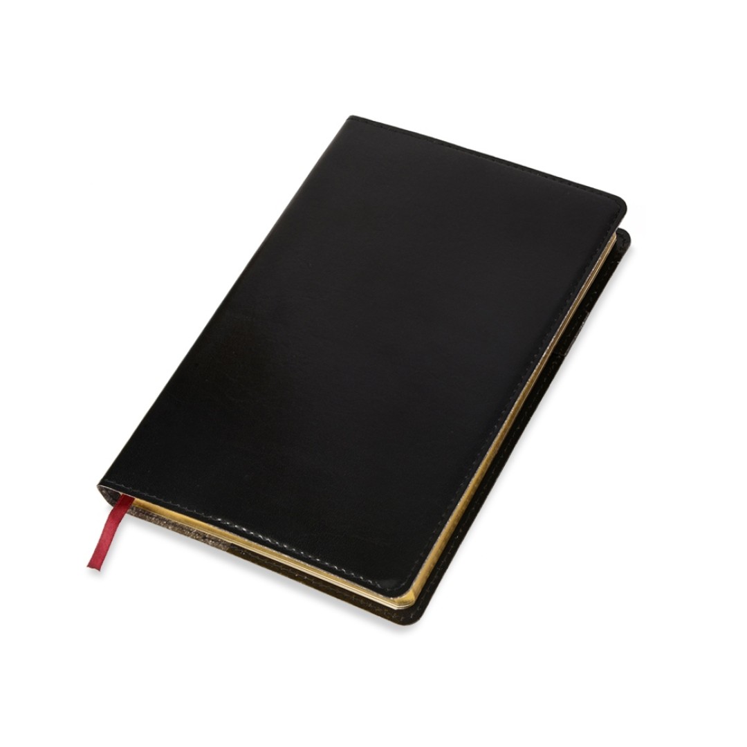 Ежедневник полудатированный портфолио А5  "PROFY" черный