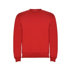 Свитшот с начесом "Clasica" унисекс, красный