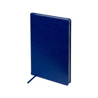 Ежедневник недатированный А5 "Megapolis Nebraska", ярко-синий с серебристым обрезом