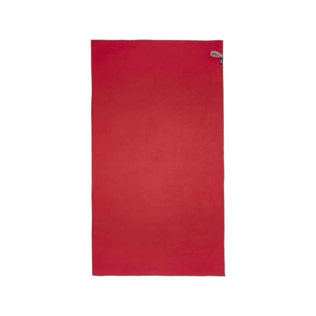 Pieter GRS сверхлегкое быстросохнущее полотенце 100x180 см - Красный
