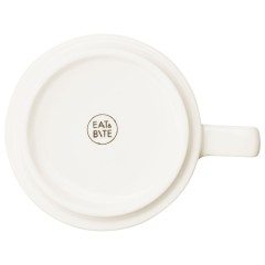 Набор чашка с бамбуковым блюдцем "Sheffield", белый