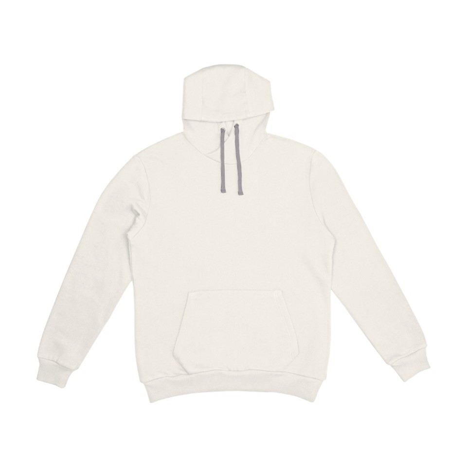 Толстовка унисекс "Stream" с капюшоном, белый