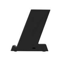 Беспроводная зарядка-подставка с подсветкой "Glow box", черный