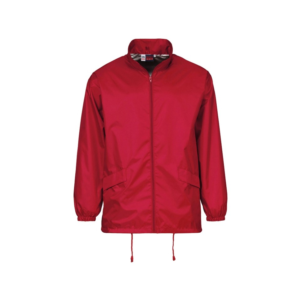 Ветровка "Miami" мужская с чехлом, красный