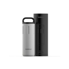 Вакуумный термос бытовой с керамическим покрытием, тм "bobber", 770 мл. Артикул Bottle-770 Sand Grey (серый)