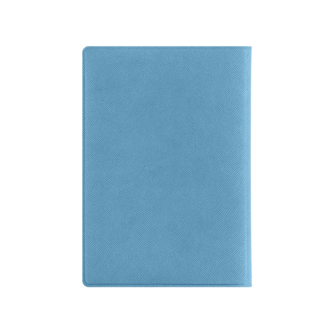 Классическая обложка для автодокументов "Favor", голубая