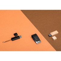 Флеш-карта USB 2.0 16 Gb «Woody» с магнитным колпачком, натуральный
