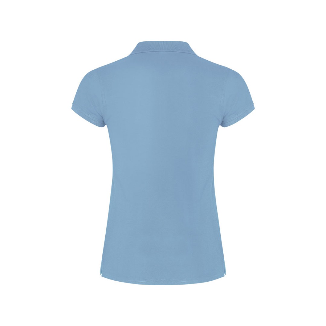 Рубашка поло "Star" женская, небесно-голубой