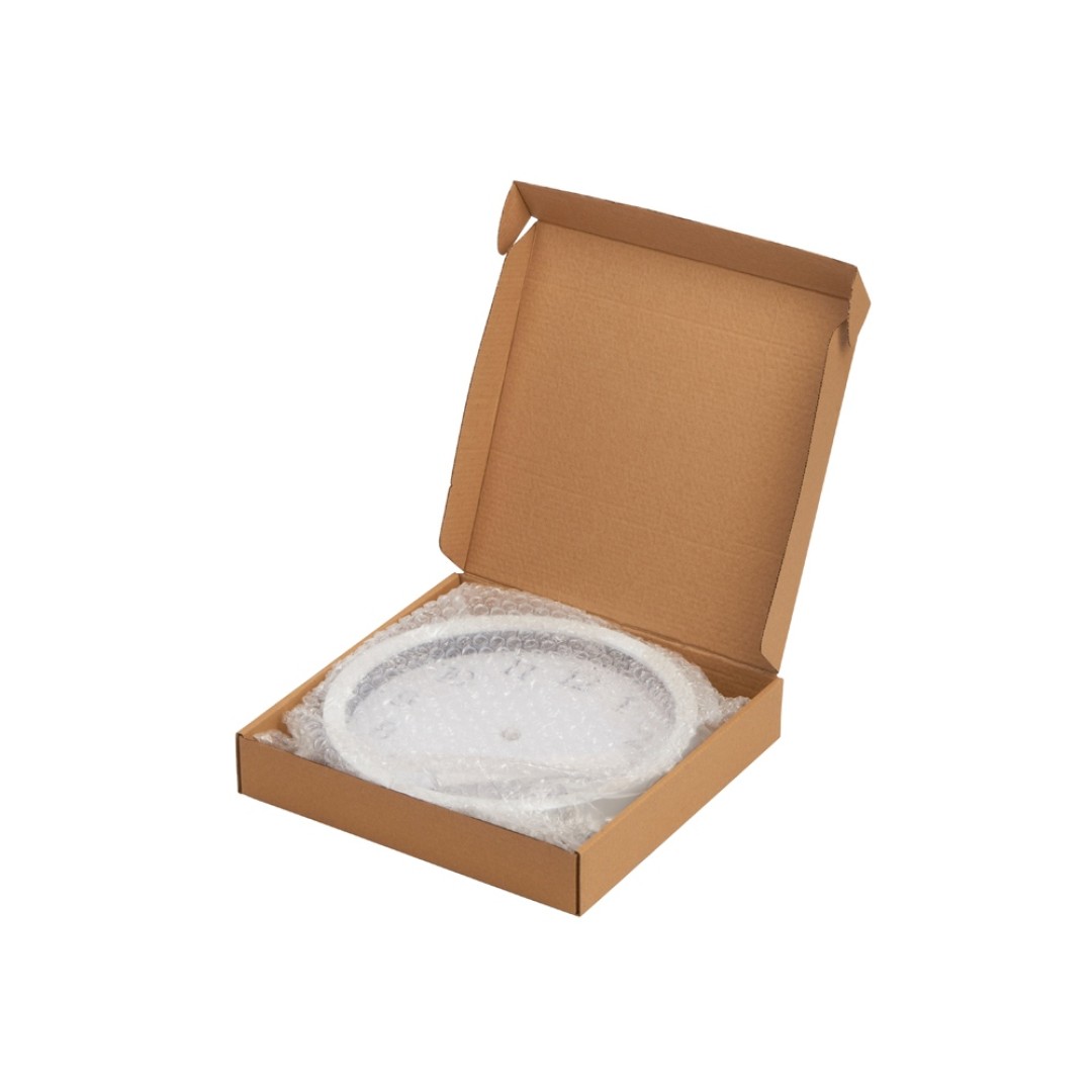 Пластиковые настенные часы  диаметр 25,5 см "Yikigai", белый